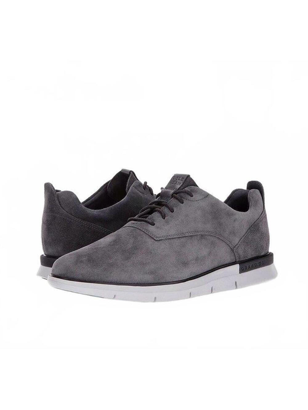 Cole Haan Grand Horizon Oxford in Suede (Gray) M-7